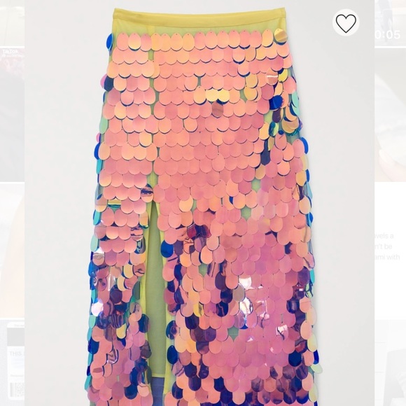 H&M Sequinned Skirt - Picture 3 of 3